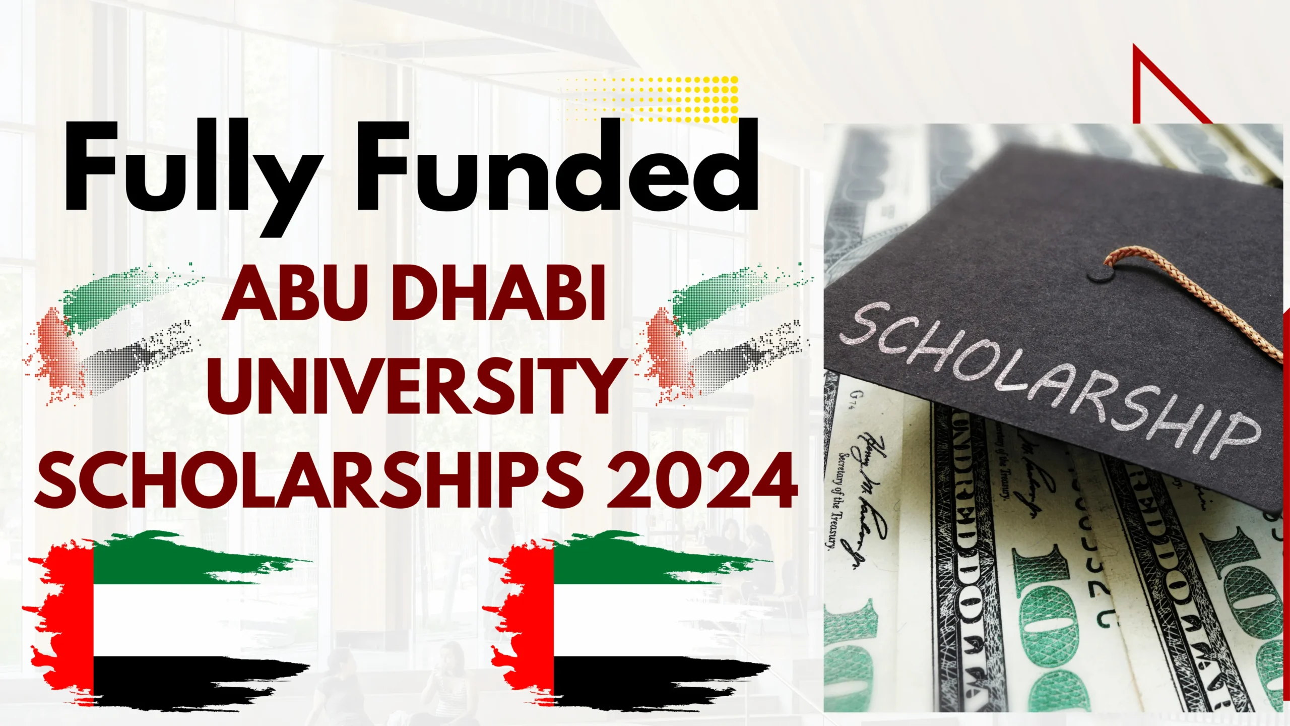 Fully Funded Abu Dhabi University Scholarships 2024