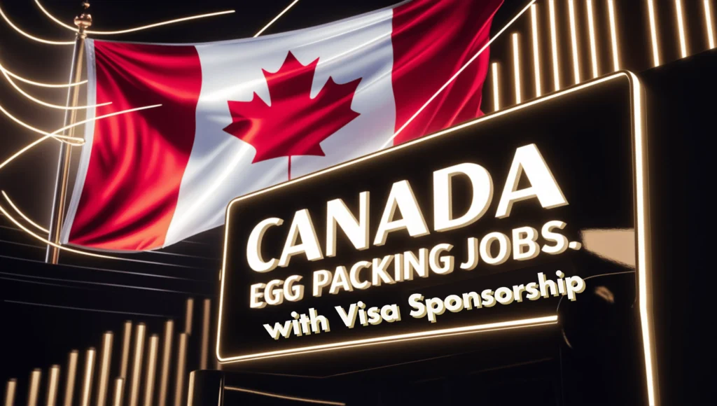 Canada Egg Packing Jobs with Visa Sponsorship 2024: ($18 Per Hour)