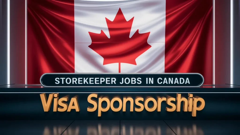 Storekeeper Jobs in Canada with Visa Sponsorship 2024 (CAD 15 to 25 Per Hour)