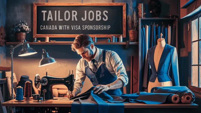 Tailor Jobs in Canada with Visa Sponsorship 2024