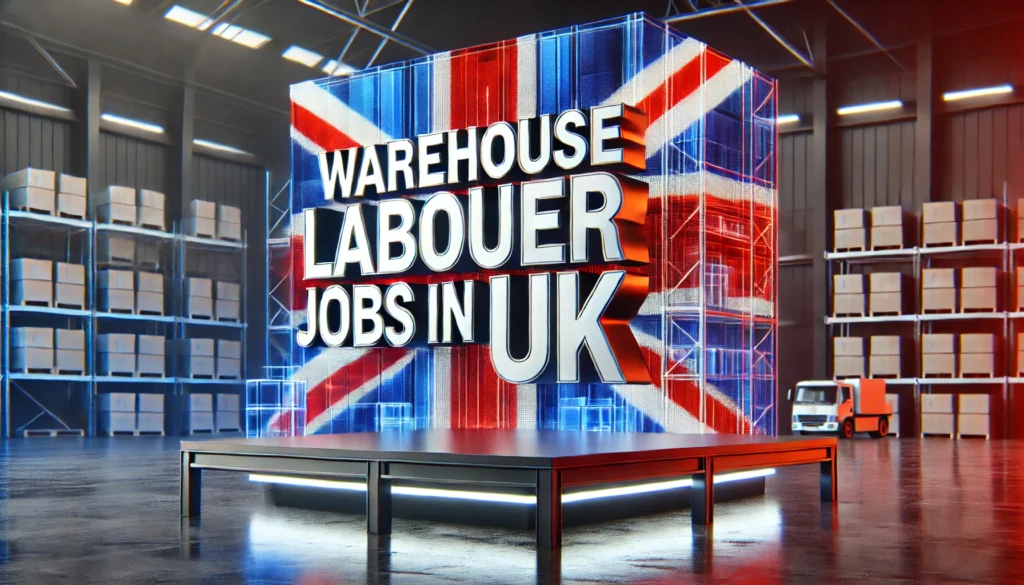 Warehouse Labourer Jobs in UK with Visa Sponsorship 2024 (£10.9 Per Hour)