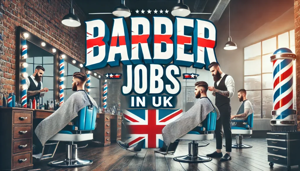 Barber Jobs in UK with Visa Sponsorship 2024 (£15.93 Per Hour)