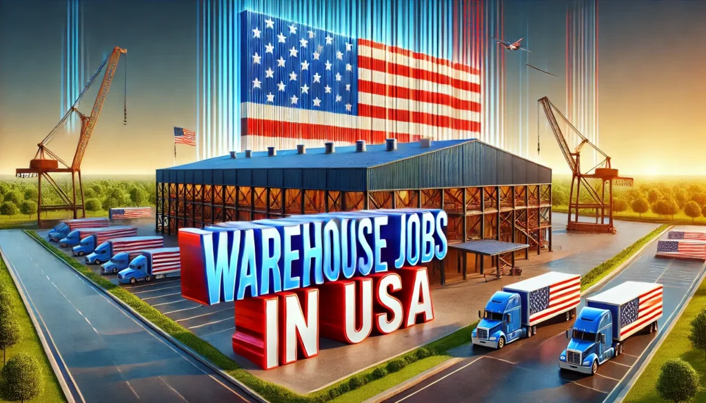 Warehouse Jobs in USA with Visa Sponsorship 2024 ($30000 to 40000 Per Year)