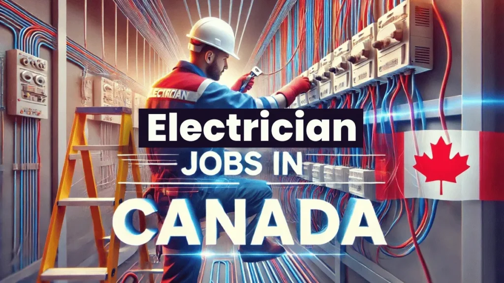 Electrician Jobs in Canada with Visa Sponsorship 2024 ($40,000 and $50,000 Per Year)