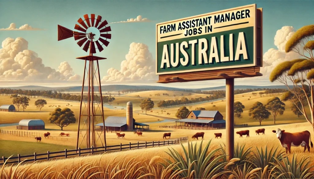 Farm Assistant Manager Jobs in Australia with Visa Sponsorship 2024 ($43.17 Per Hour)