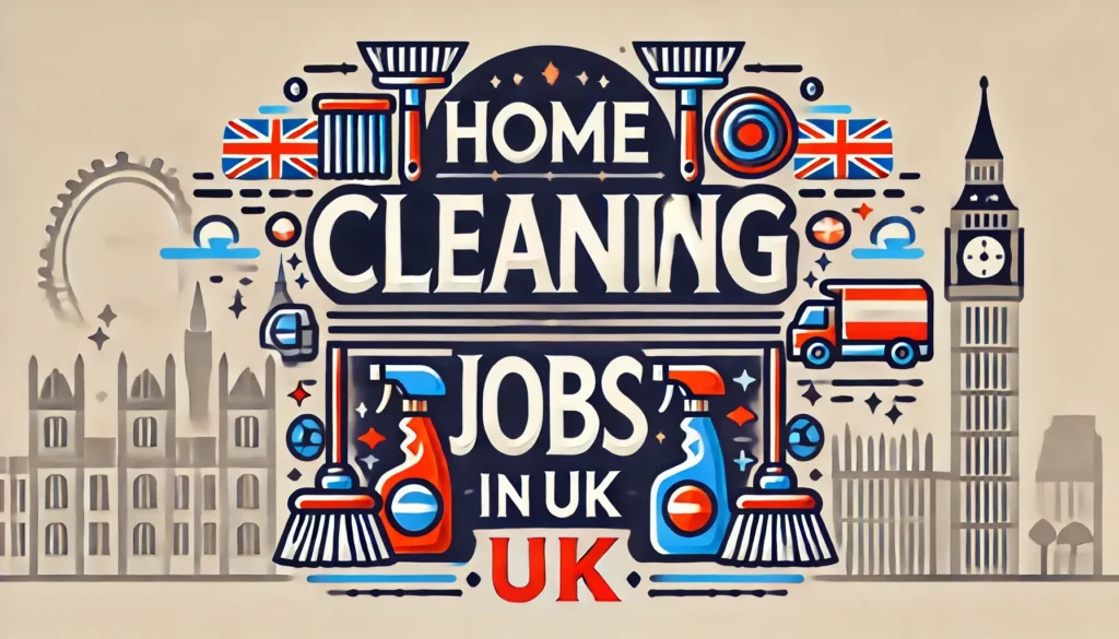 Home Cleaning Jobs in UK with Visa Sponsorship 2024 (£11 Per Hour)