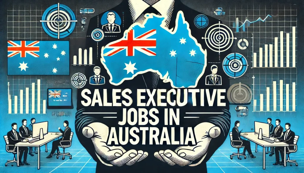 Sales Executive Jobs in Australia with Visa Sponsorship 2024 (AUD 60,000 and AUD 120,000 Per Year)