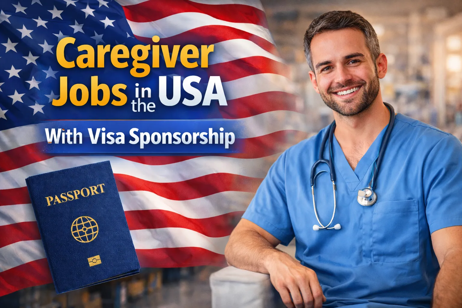 Caregiver Jobs in USA with Visa Sponsorship 2026 (USD $15 to $22 per hour)