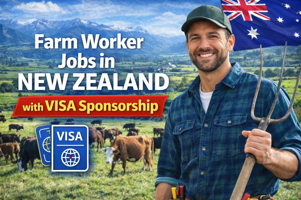 Farm Worker Jobs in New Zealand with Visa Sponsorship for 2026
