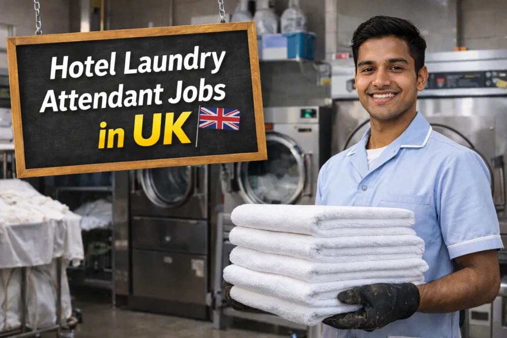 Hotel Laundry Attendant Jobs in UK With Visa Sponsorship 2026
