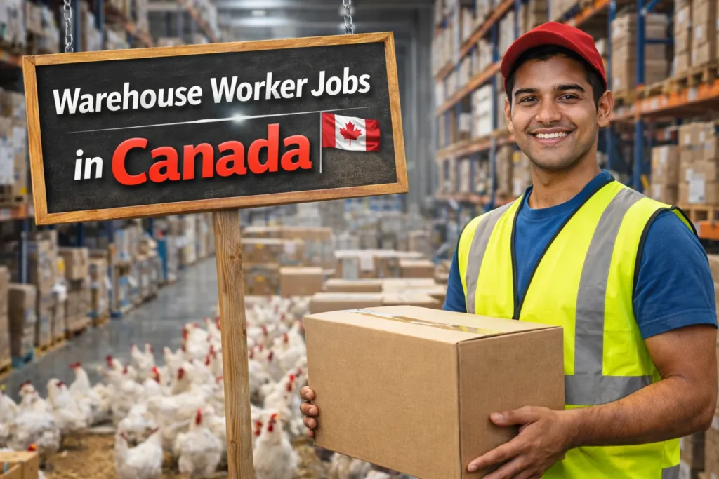 Warehouse Worker Jobs in Canada with Visa Sponsorship 2026
