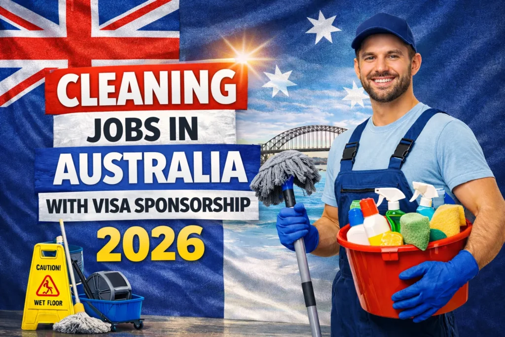 Cleaning Jobs in Australia with Visa Sponsorship 2026