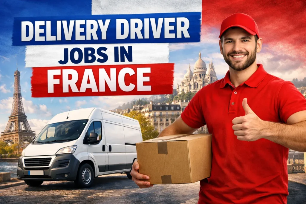Delivery Driver Jobs in France with Visa Sponsorship 2026