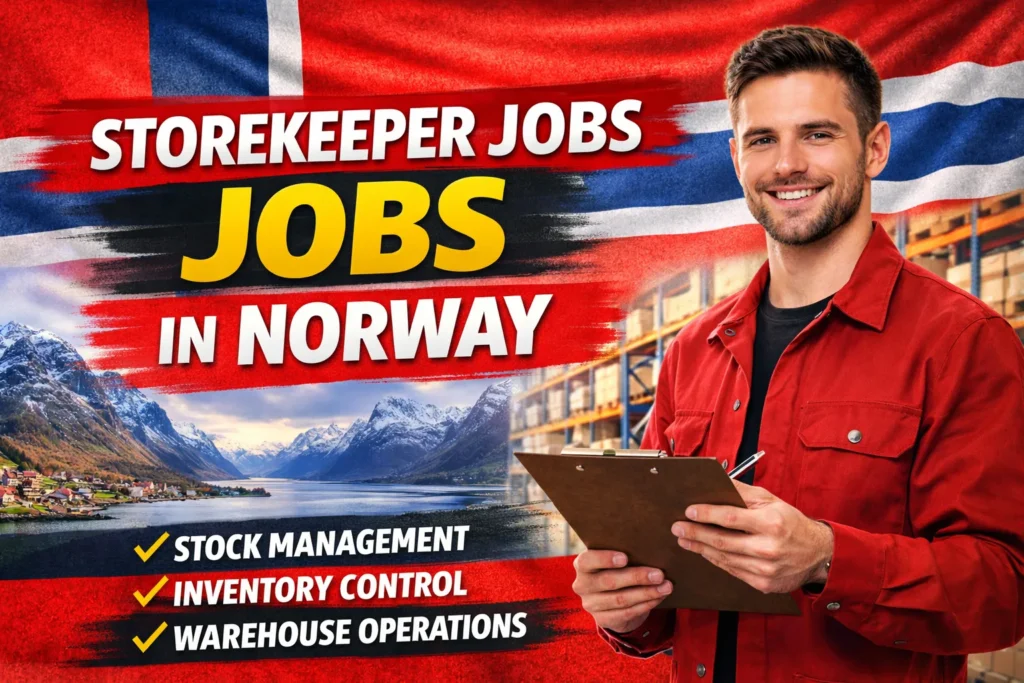 Storekeeper Jobs in Norway with Visa Sponsorship 2026