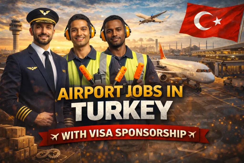 Airport Jobs in Turkey with Visa Sponsorship 2026