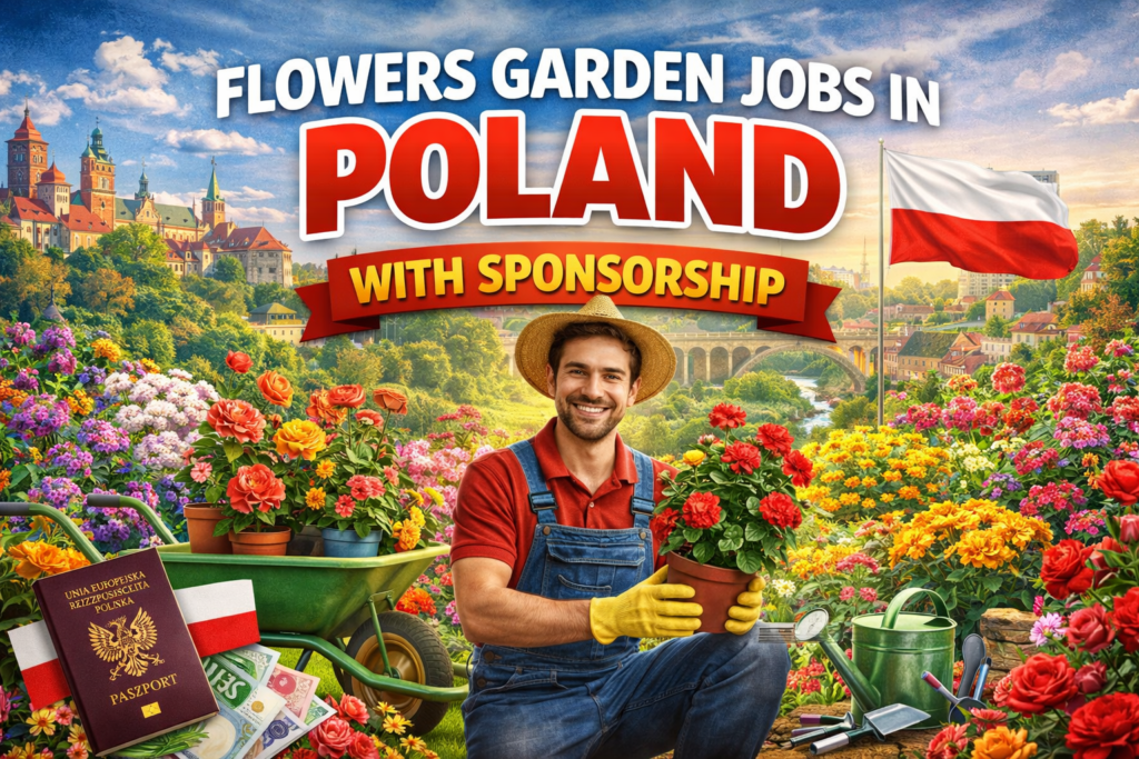 Flowers Garden Jobs in Poland with Sponsorship