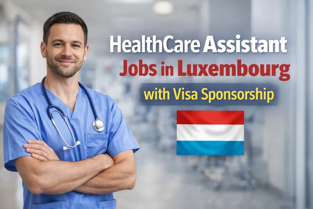 HealthCare Assistant Jobs in Luxembourg with Visa Sponsorship 2026