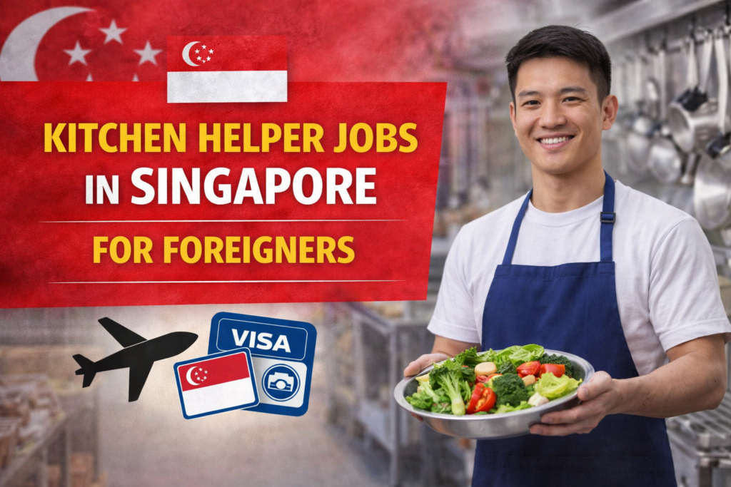 Kitchen Helper Jobs in Singapore for Foreigners 2026
