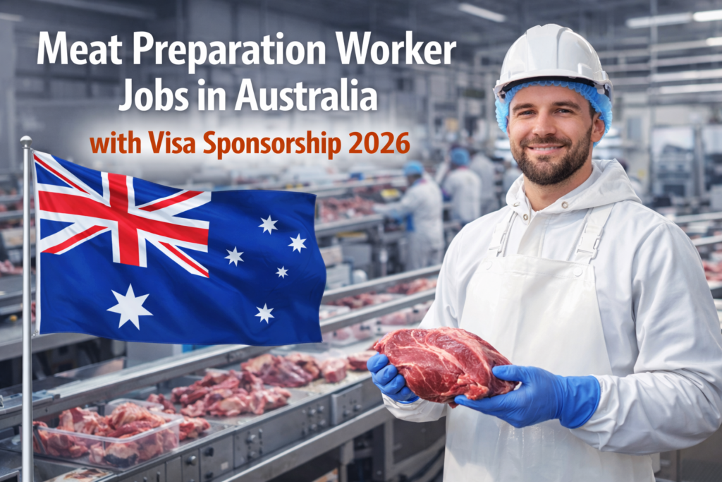 Meat Preparation Worker Jobs in Australia with Visa Sponsorship 2026
