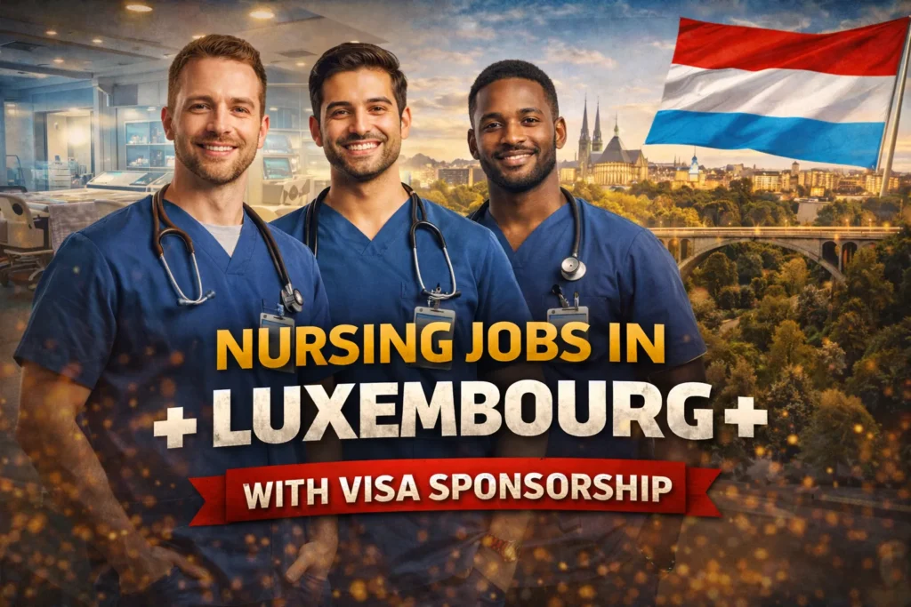 Nursing Jobs in Luxembourg with Visa Sponsorship 2026
