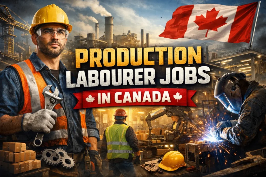 Production Labourer Jobs in Canada with Visa Sponsorship 2026