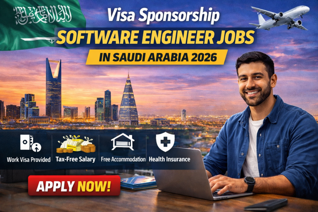 Visa Sponsorship Software Engineer Jobs in Saudi Arabia 2026