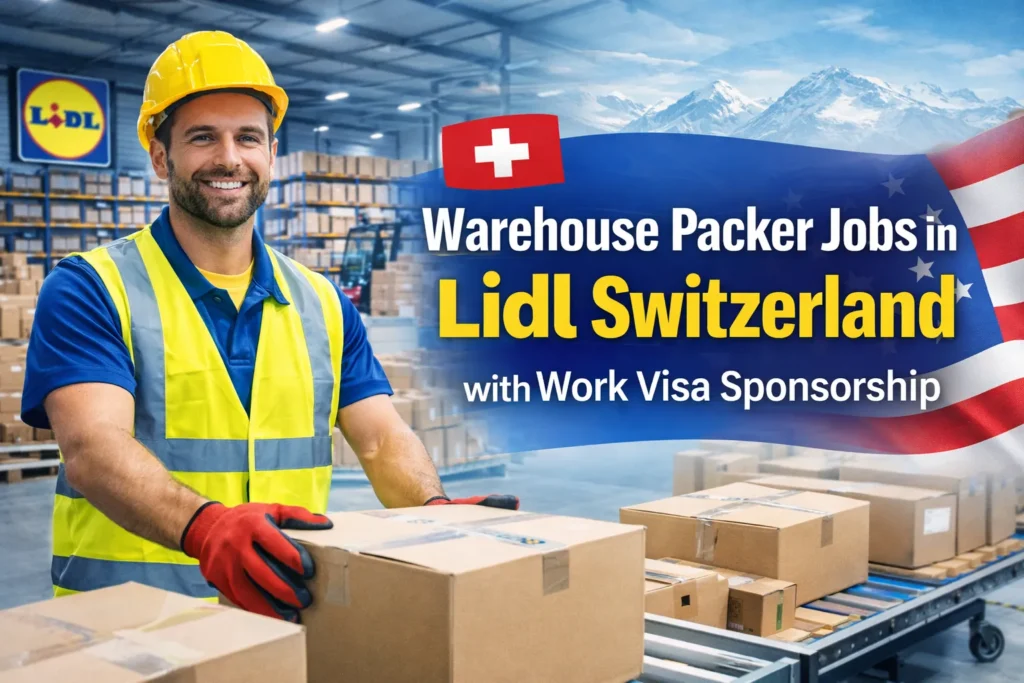 Warehouse Packer Jobs in Lidl Switzerland with Work Visa Sponsorship 2026