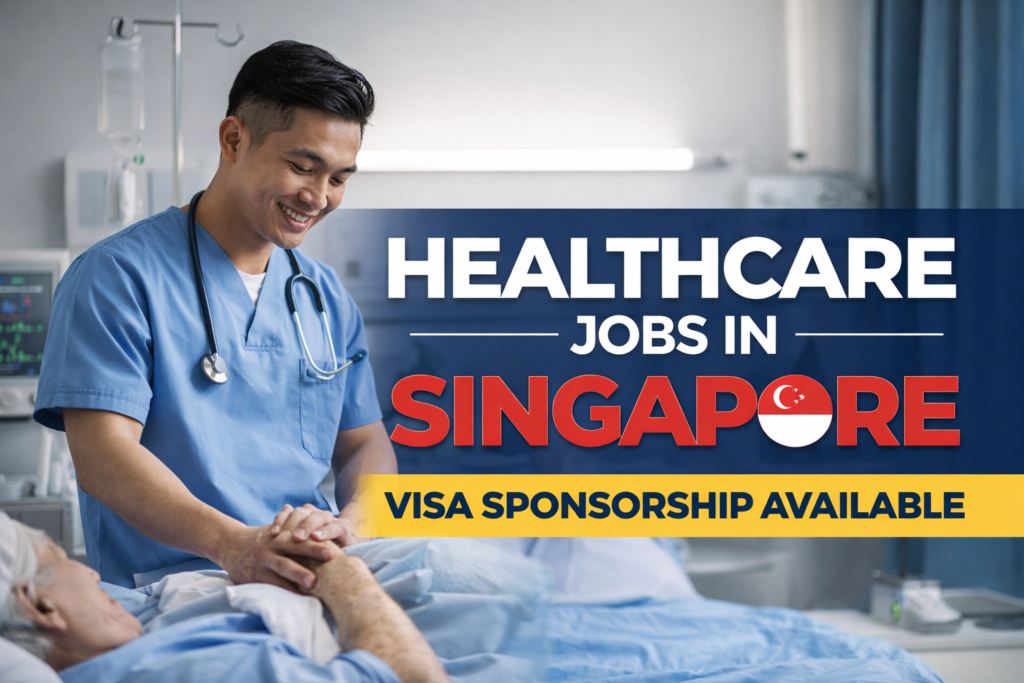 Healthcare Jobs in Singapore with Visa Sponsorship 2026