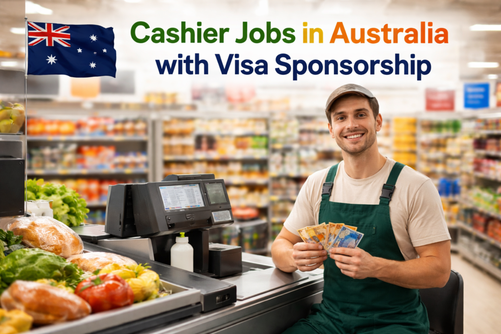 Cashier Jobs in Australia with Visa Sponsorship 2026