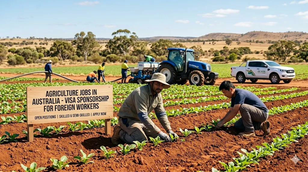 Agriculture Jobs in Australia with Visa Sponsorship for Foreign Workers 2026