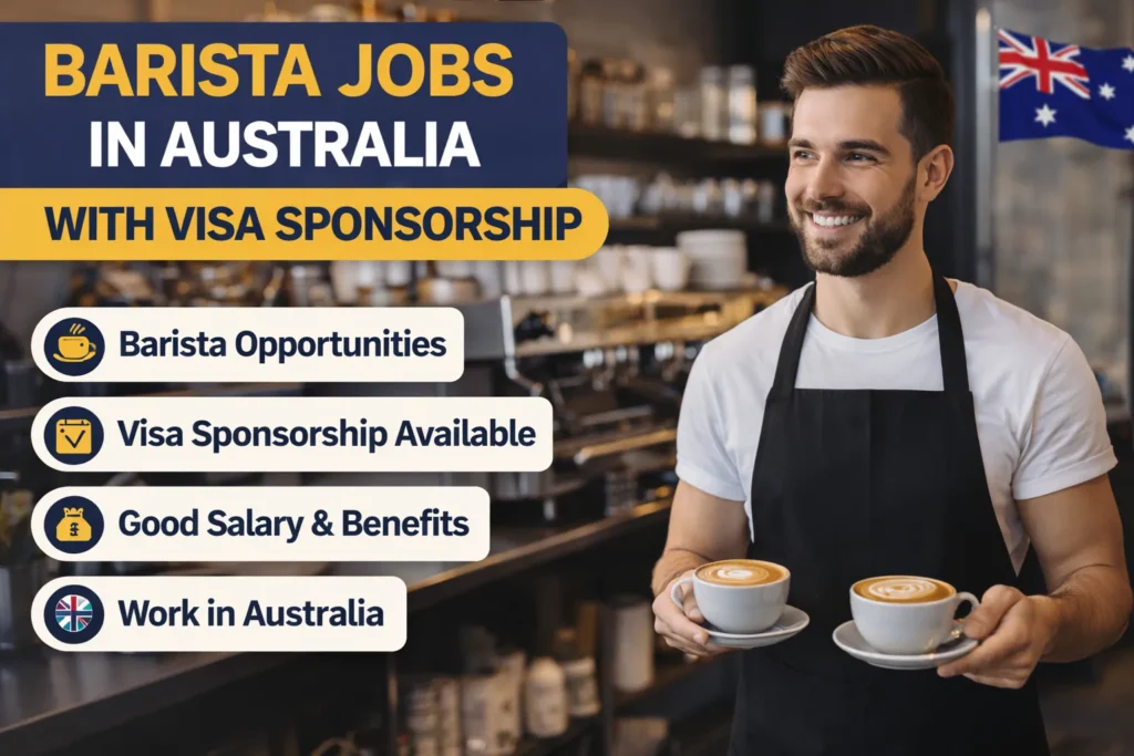Barista Jobs in Australia with Visa Sponsorship 2026