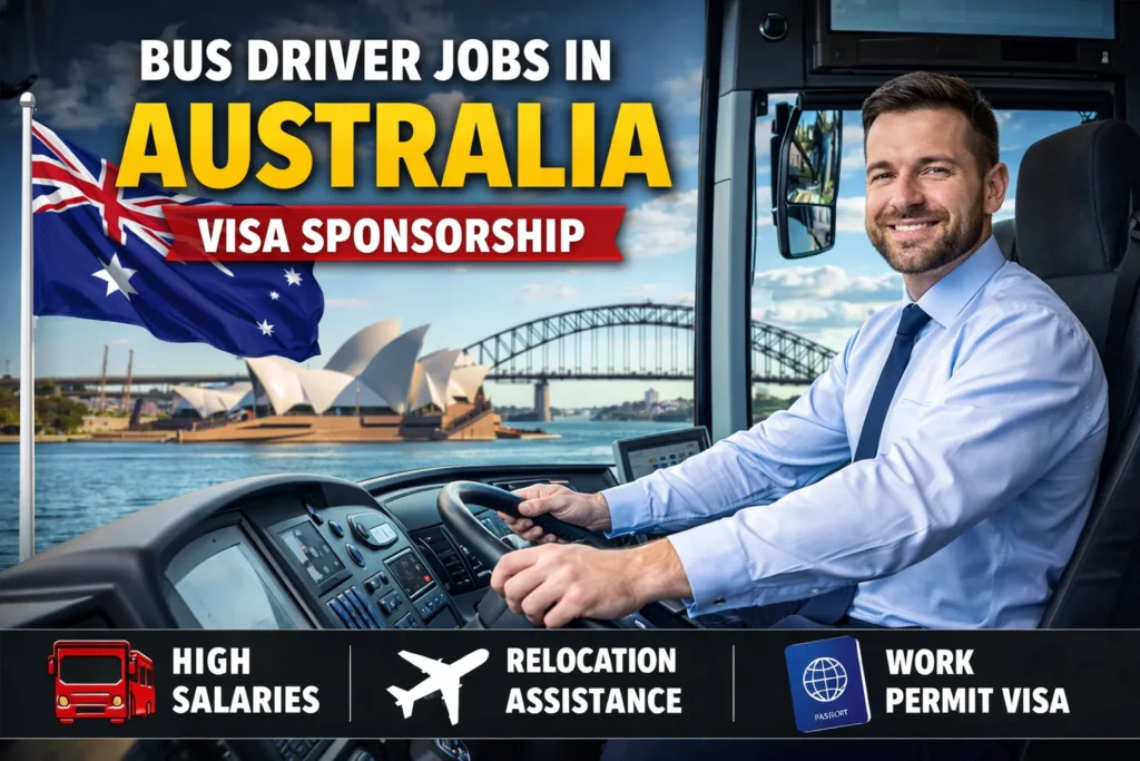 Bus Driver Jobs in Australia with Visa Sponsorship 2026