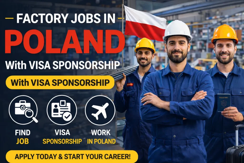 Factory Jobs in Poland with Visa Sponsorship 2026