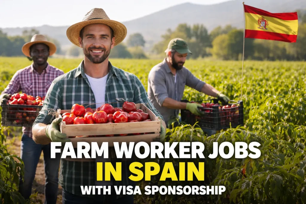 Farm Worker Jobs in Spain with Visa Sponsorship 2026