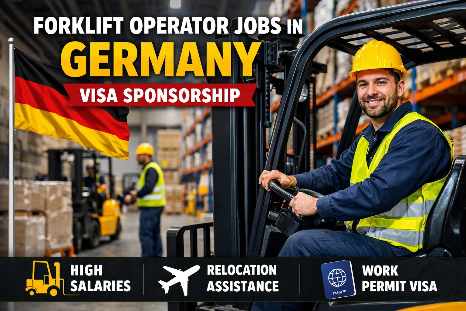 Forklift Operator Jobs in Germany with Visa Sponsorship 2026