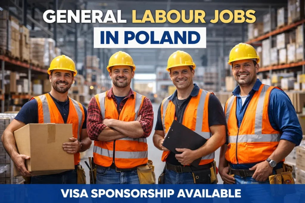General Labour Jobs in Poland with Visa Sponsorship 2026 (PLN 18 to PLN 30 Per Hour)