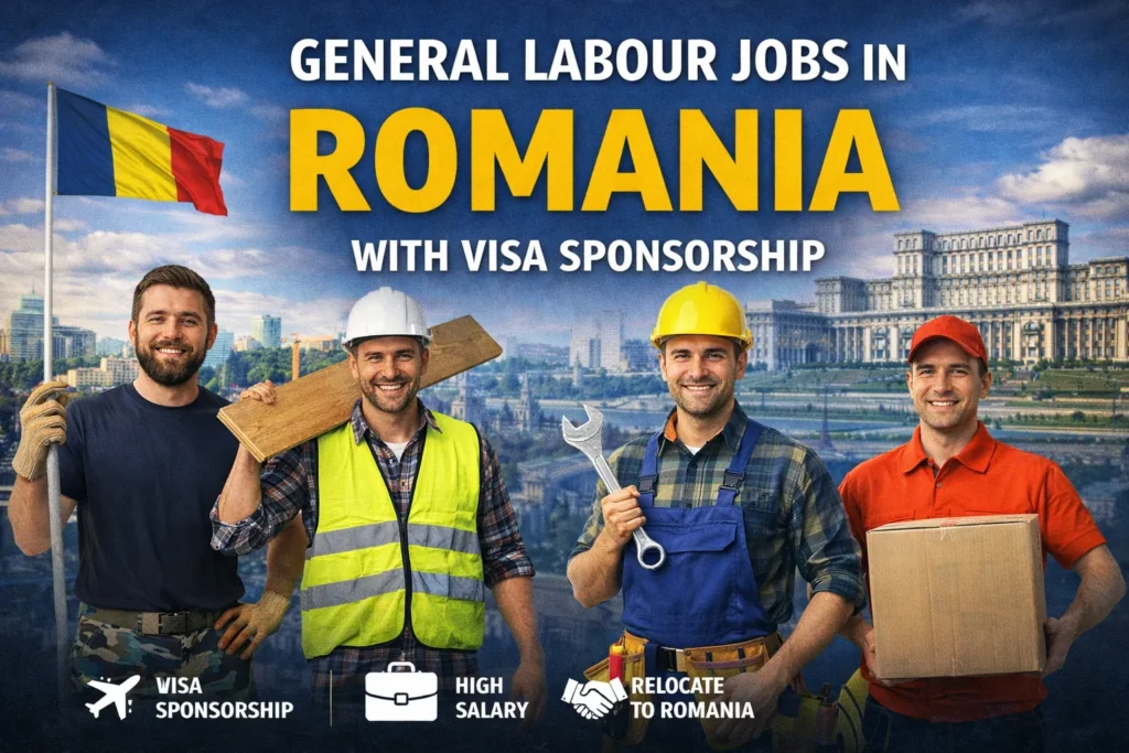 General Labour Jobs in Romania with Visa Sponsorship.