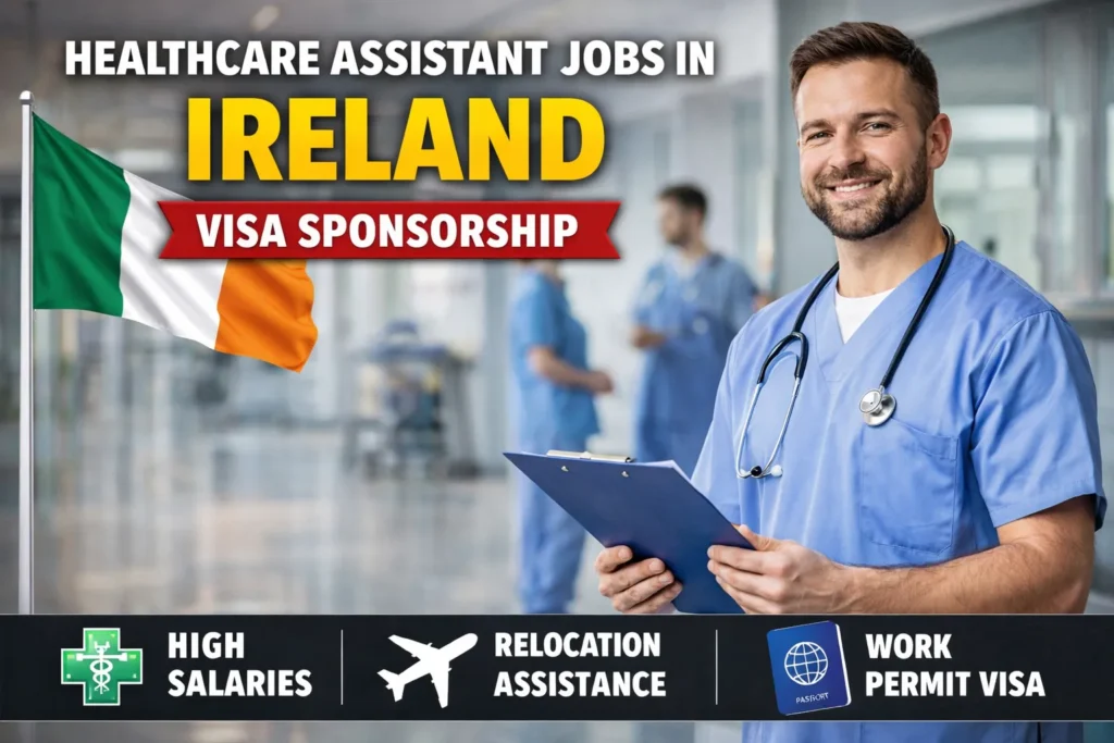 Healthcare Assistant Jobs in Ireland with Visa Sponsorship.