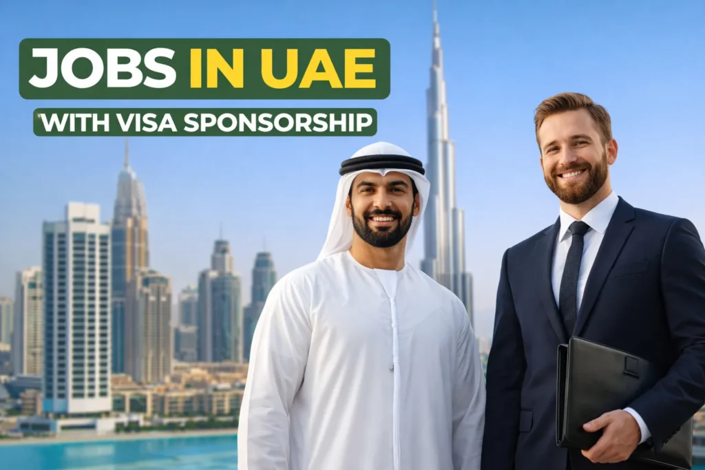 Jobs in UAE with Visa Sponsorship