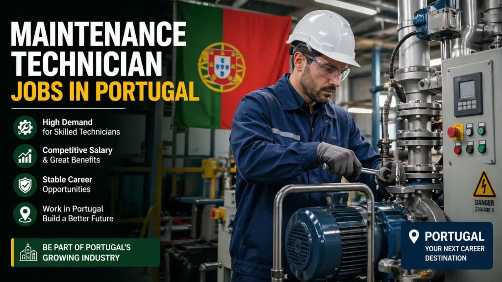 Maintenance Technician Jobs in Portugal 2026