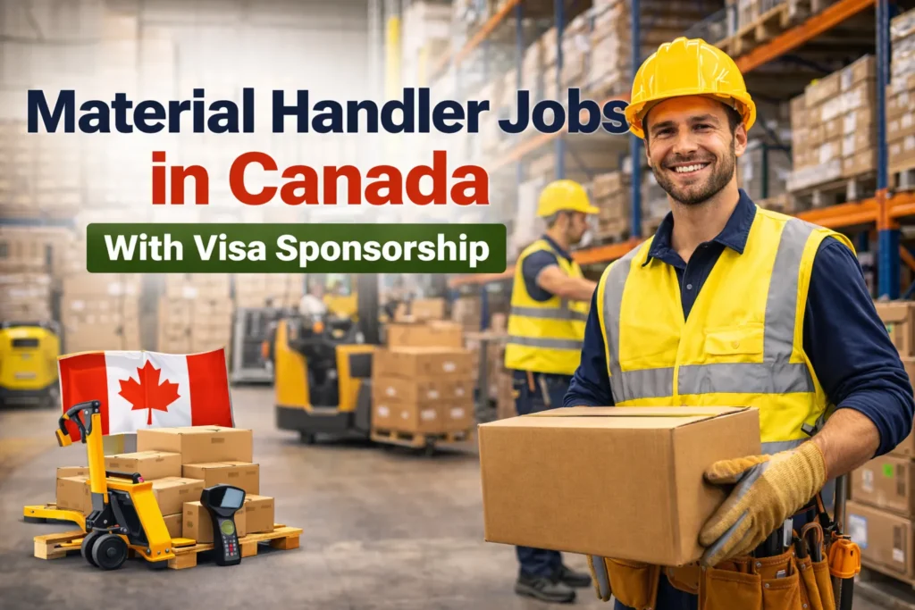 Material Handler Jobs in Canada with Visa Sponsorship