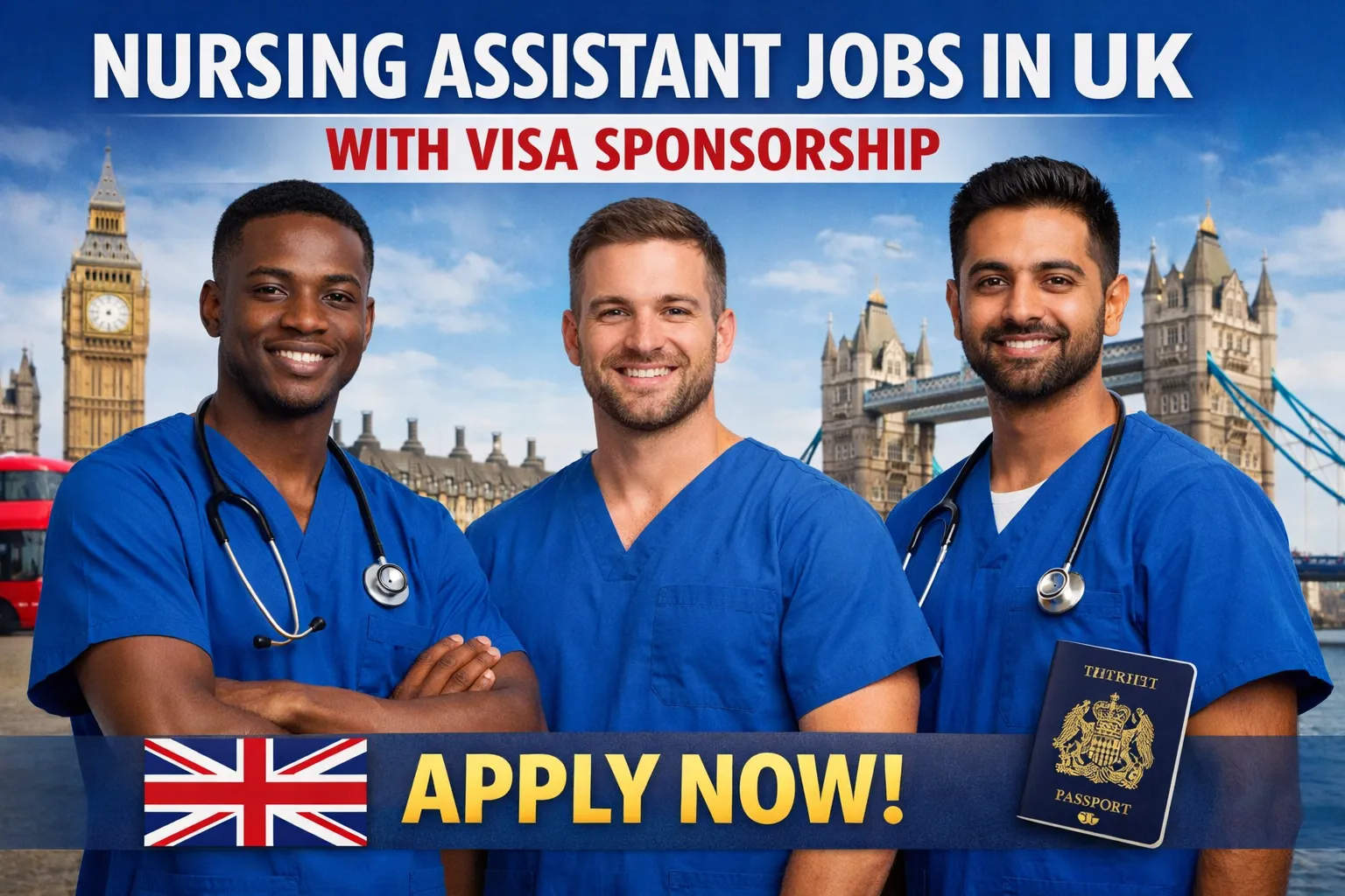 Nursing Assistant Jobs in UK with Visa Sponsorship 2026 (£10 to £15 Per ...
