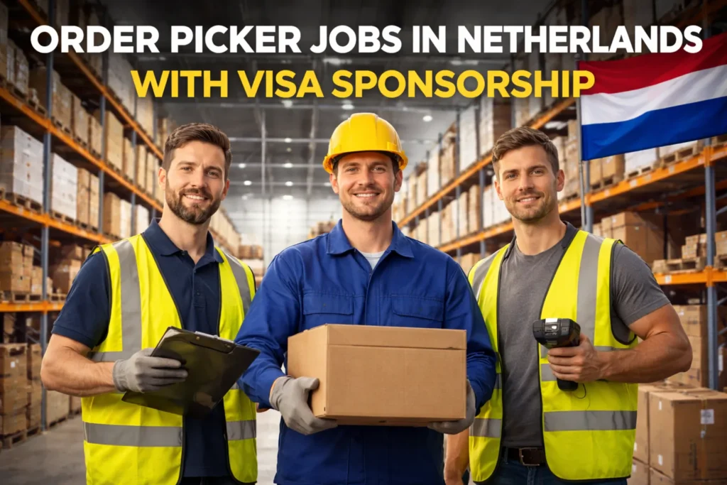 Order Picker Jobs in Netherlands with Visa Sponsorship