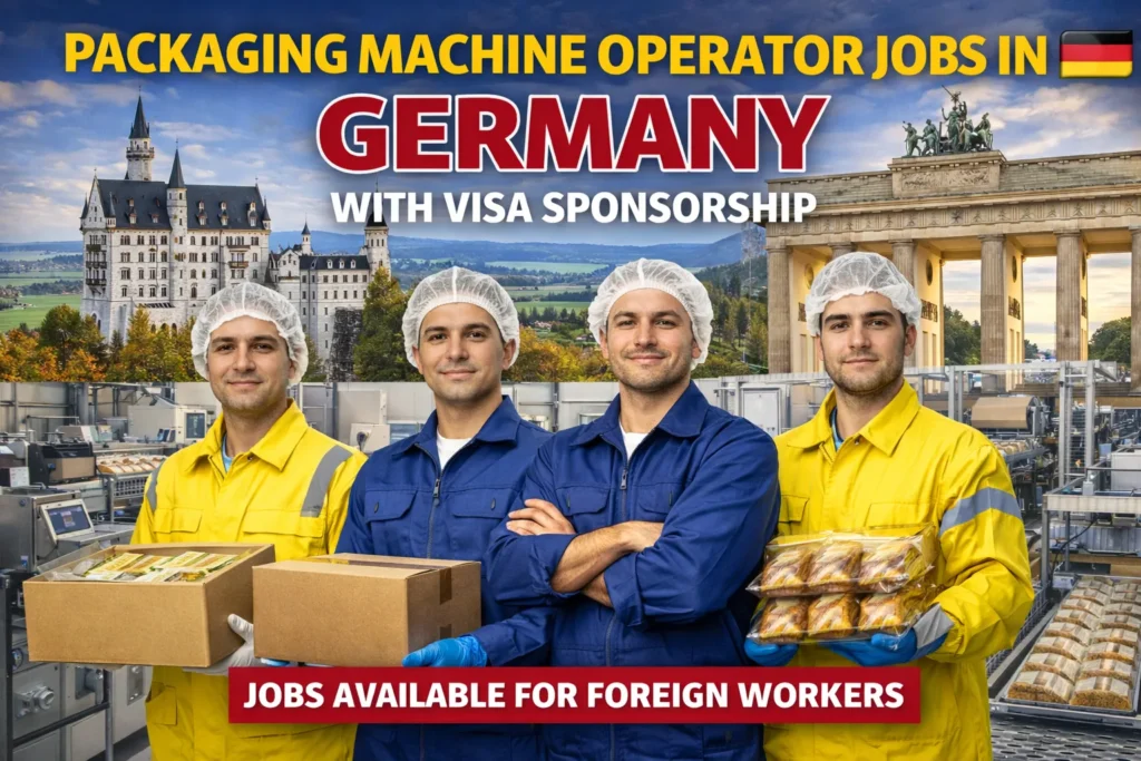 Packaging Machine Operator Jobs in Germany with Visa Sponsorship