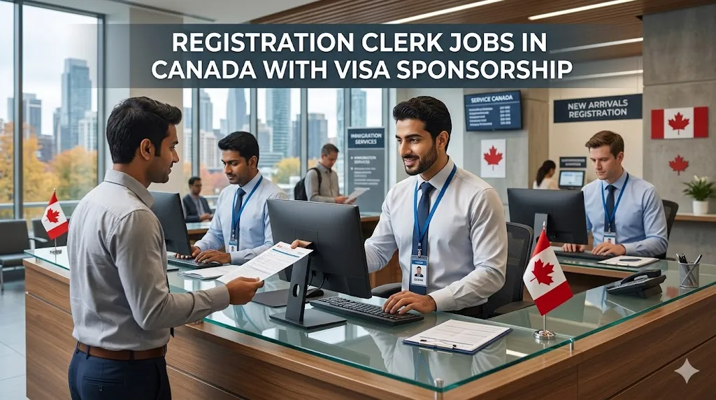 Registration Clerk Jobs in Canada with Visa Sponsorship