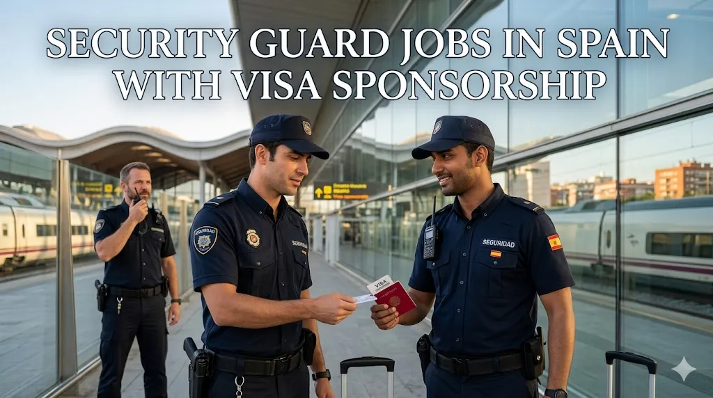 Security Guard Jobs in Spain with Visa Sponsorship 2026