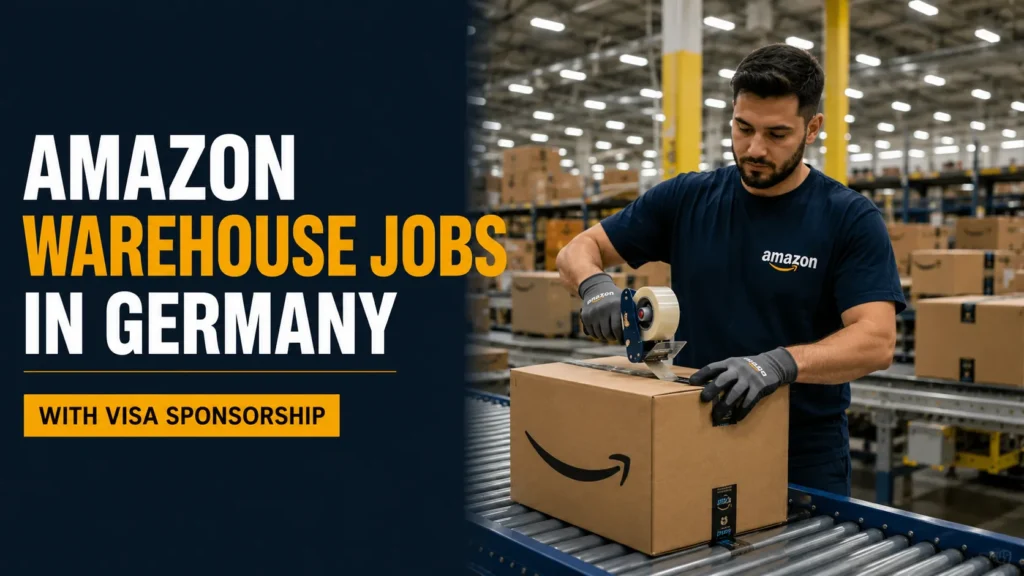 Amazon Warehouse Jobs in Germany with Visa Sponsorship