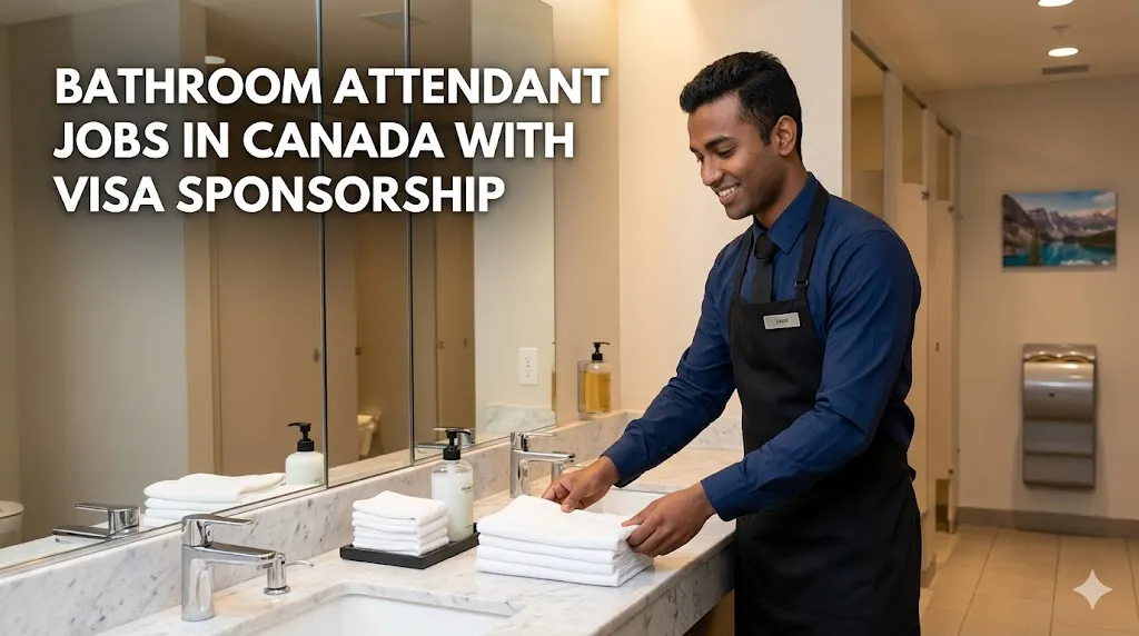 Bathroom Attendant Jobs in Canada with Visa Sponsorship 2026