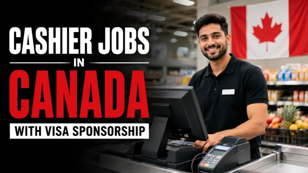 Cashier Jobs in Canada with Visa Sponsorship.