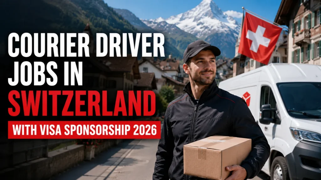 Courier Driver Jobs in Switzerland with Visa Sponsorship 2026
